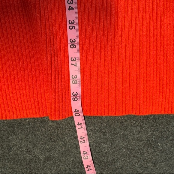 Daily Practice by Anthro Ribbed Turtleneck Midi Sweater Dress Sleeveless XSP - Picture 10 of 10